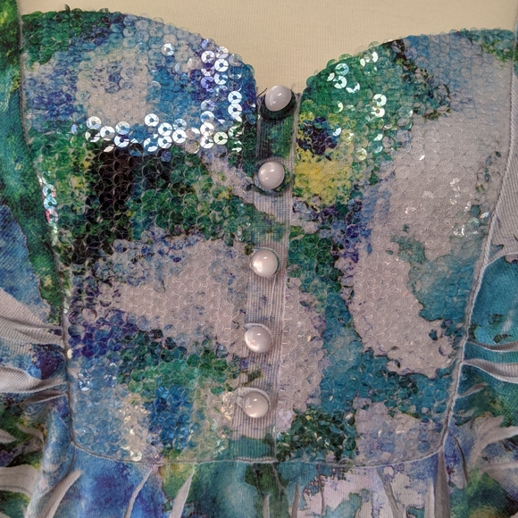 Style & Co. Jeans Long Sleeve Top - Picture 5 of 7